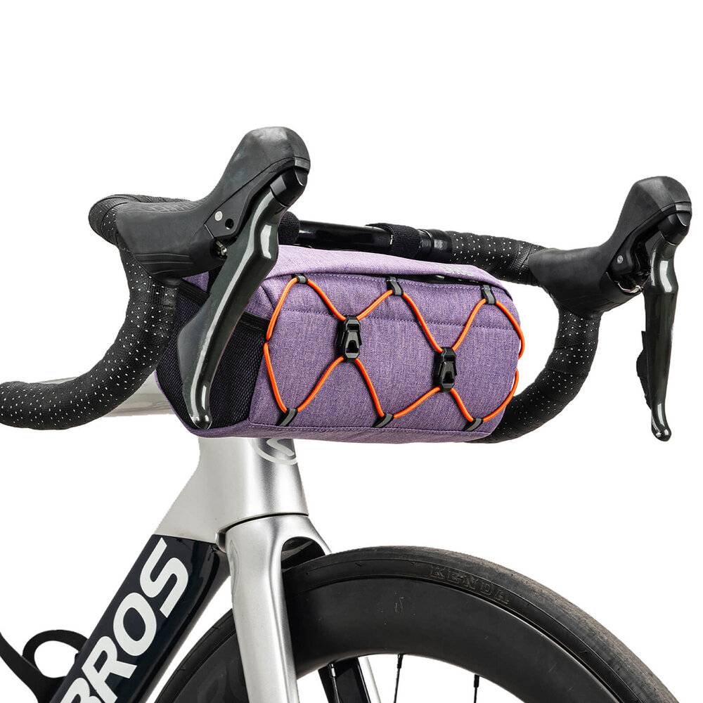 Rockbros 30110054005 Lenkertasche für Fahrräder, 2,2 l – Lila-0