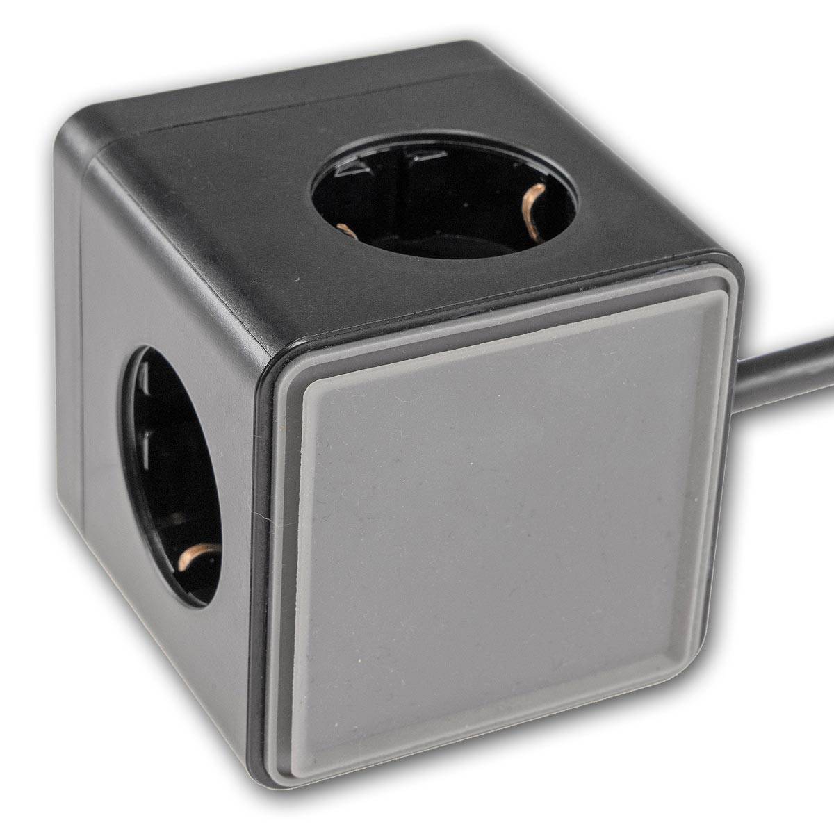 ChiliTec - Steckdosen-Würfel 3-fach mit USB-A&C & Schalter sw-1