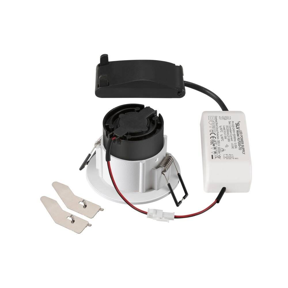 Preisbild für SLV New Tria 68 Spot Aluminium Weiß Rund 8.3W 570lm 38D - 930 Warmweiß | Ausschnitt 68mm - Höchst