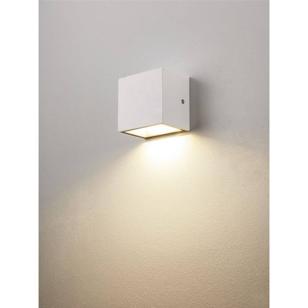 Preisbild für SLV Sitra S Wandleuchte Aluminium Weiß 6.2W 620lm - 830-840 CCT | Außenbeleuchtung - IP65