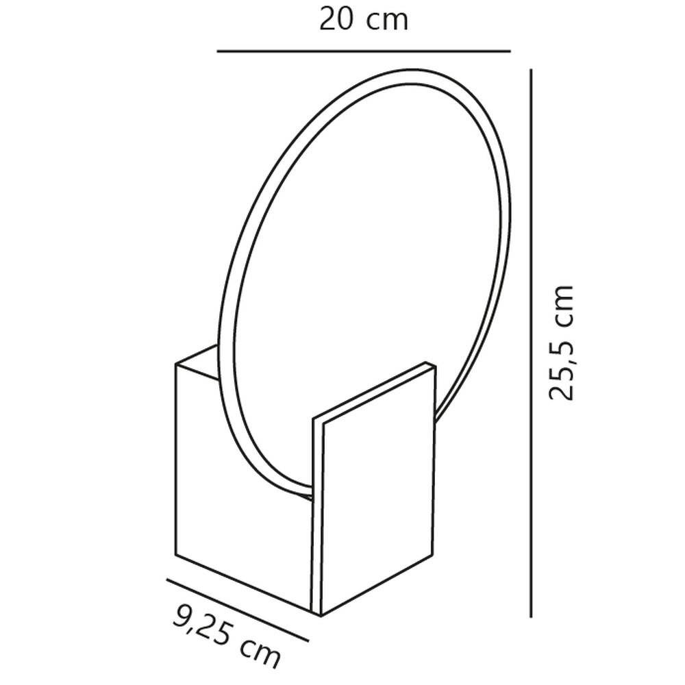 Symbolbild für Nordlux Hester Wandleuchte Glas Schwarz - 9.5W 900lm - 930 Warmweiß | IP44 - Höchste Farbwiederga