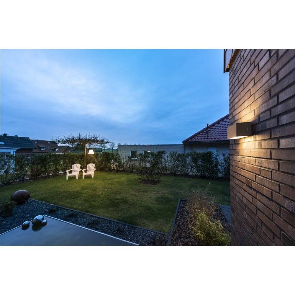 Symbolbild für SLV SITRA M 1005154 LED-Außenwandleuchte LED LED fest eingebaut 14 W