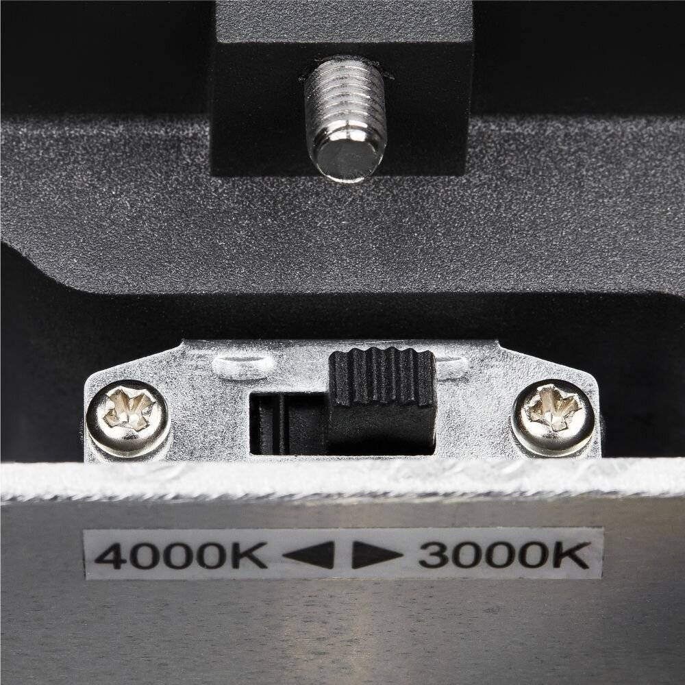 Preisbild für SLV Enola L Wandleuchte Aluminium Grau Quadrat 36W 3700lm - 930-940 CCT | Außenbeleuchtung - IP65