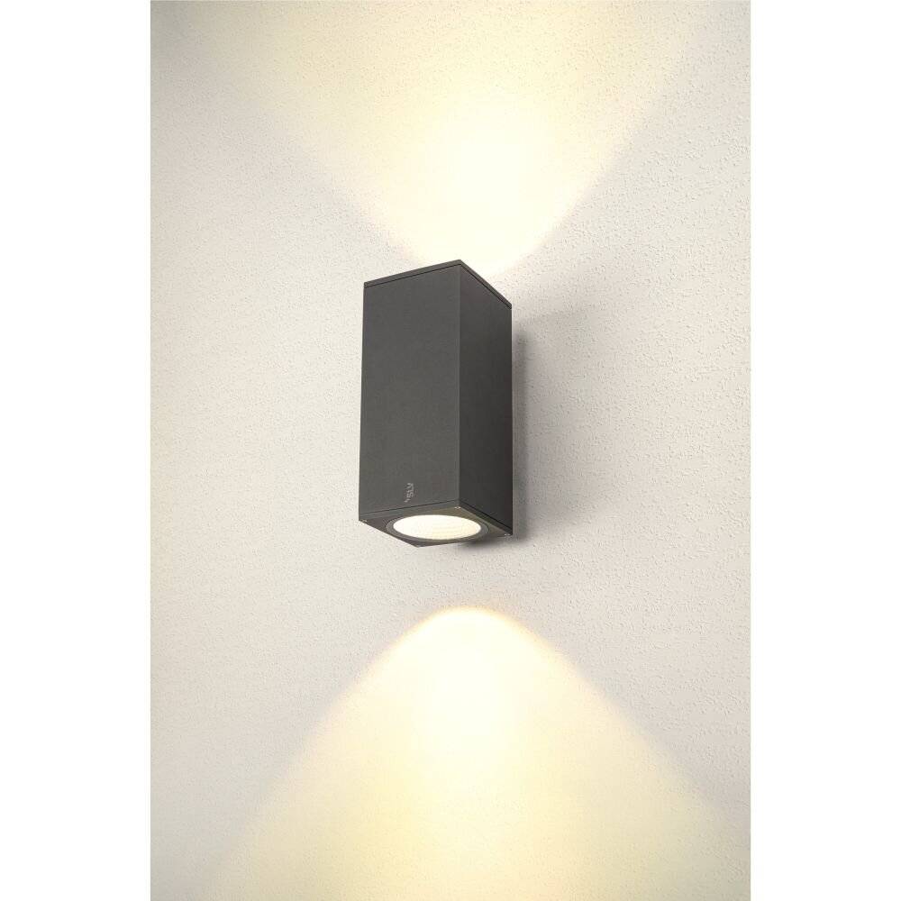 Symbolbild für SLV LED-Wandleuchte 3000/4000K,anthrazit 1003438