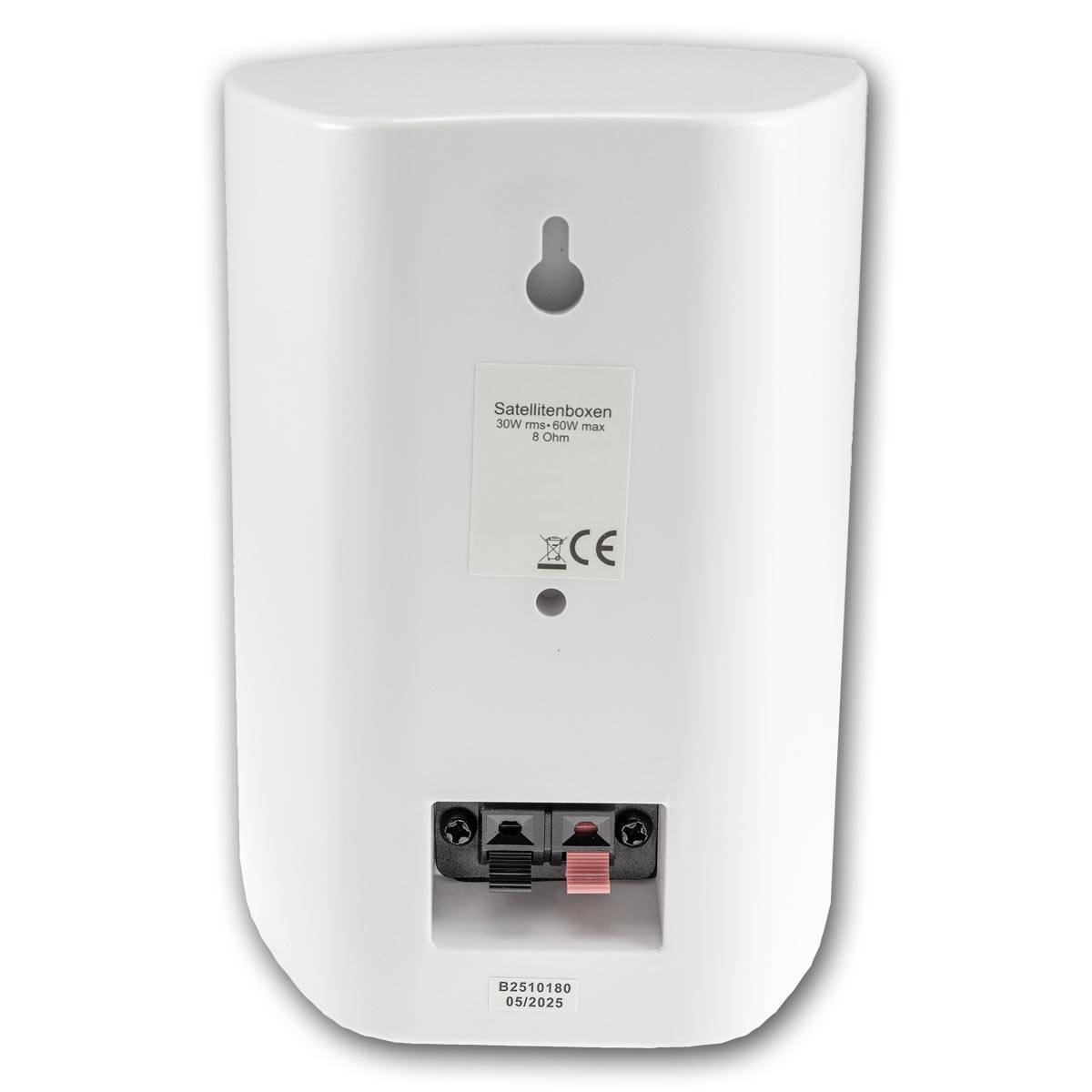 ChiliTec - Satelliten Lautsprecher "CTB-60B" Paar 60W weiß-3