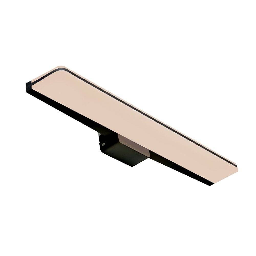 Preisbild für Nordlux Tinia 60 Wandleuchte Metall Schwarz - 24W 1800lm - 930-940 CCT | IP44 - Höchste Farbwiede