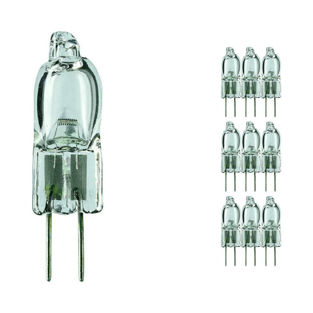 Mehrfachpackung 10x Philips Microprojection Halogen G4 Glühbirne Focusline 20 W-0