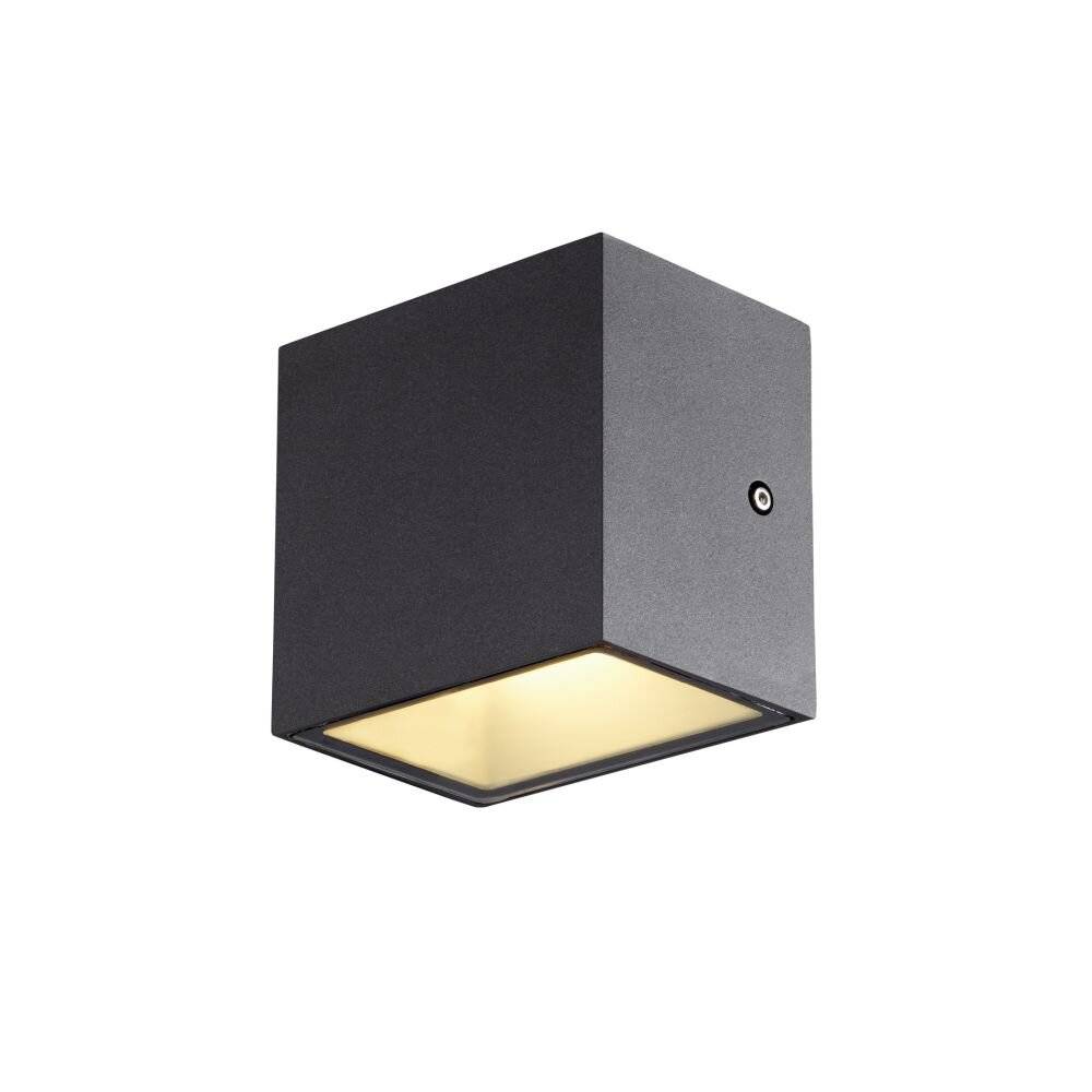 SLV SITRA CUBE 1002032 LED-Außenwandleuchte LED 10 W Anthrazit-2