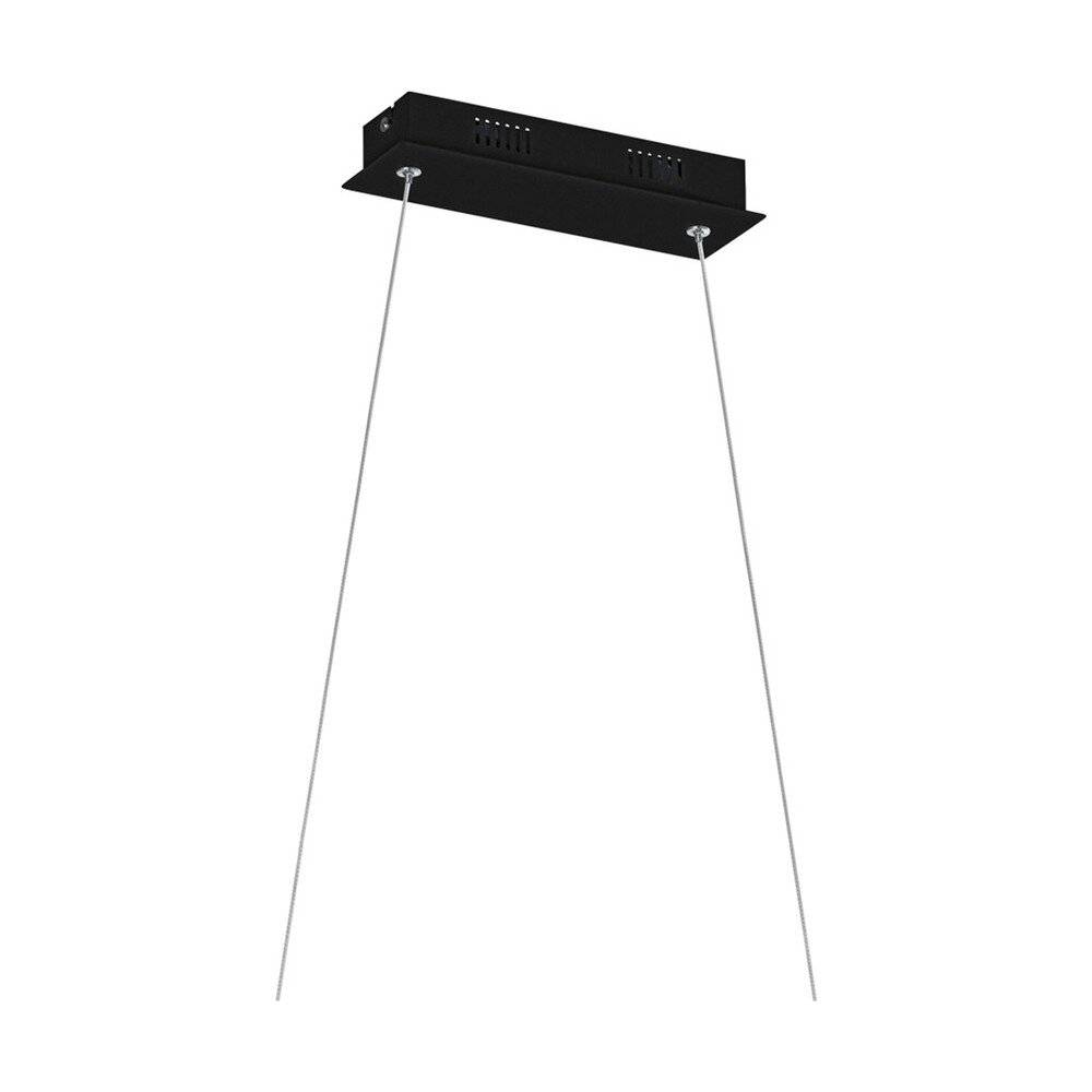 Preisbild für Eglo Pendelleuchte Lasana 3 Stahl Aluminium Schwarz 11W 1500lm - 830 Warmweiß | IP20