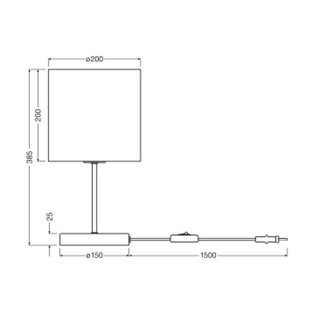 Preisbild für Ledvance Tischleuchte E27 D. C. Cyl.Table E27
