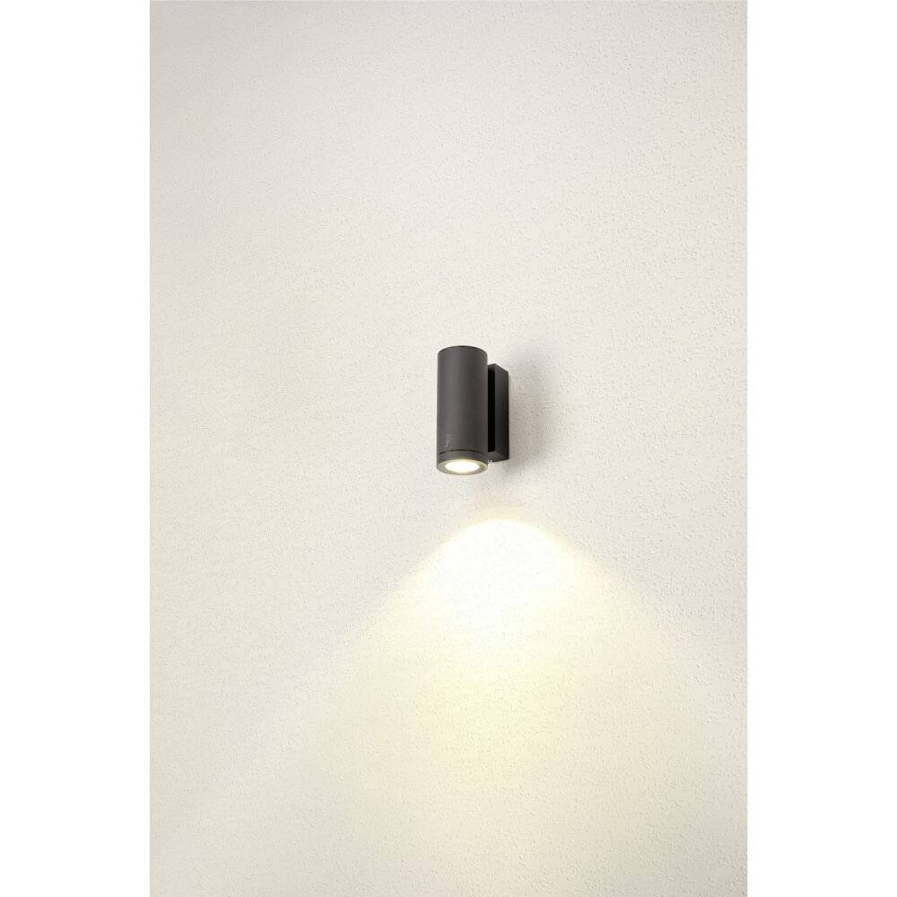 Symbolbild für SLV ENOLA ROUND S - Wandaufbauleuchte (530/570lm Lichtstrom | 5,6W Leistung | IP65 | 50.000h Lebensdauer) - anthrazit