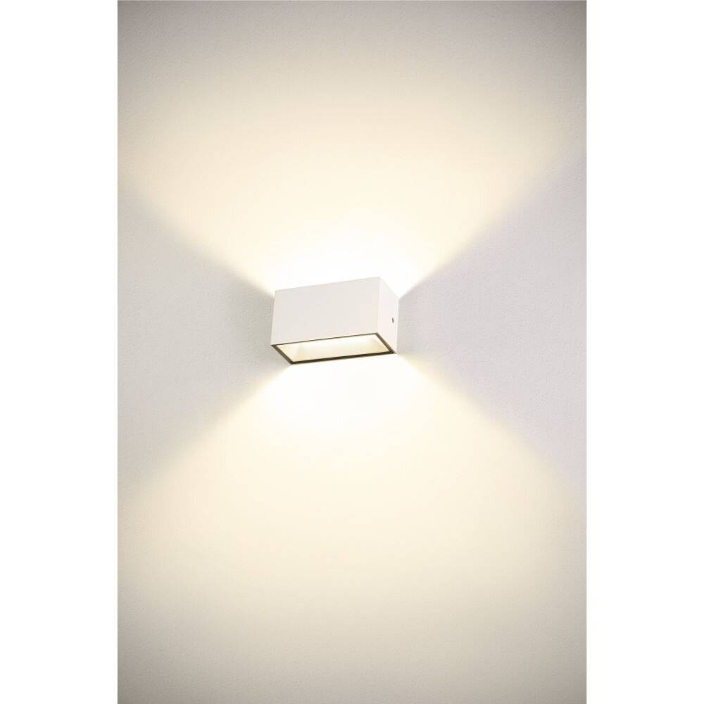 Symbolbild für SLV SITRA M 1005153 LED-Außenwandleuchte LED LED fest eingebaut 14 W Weiß