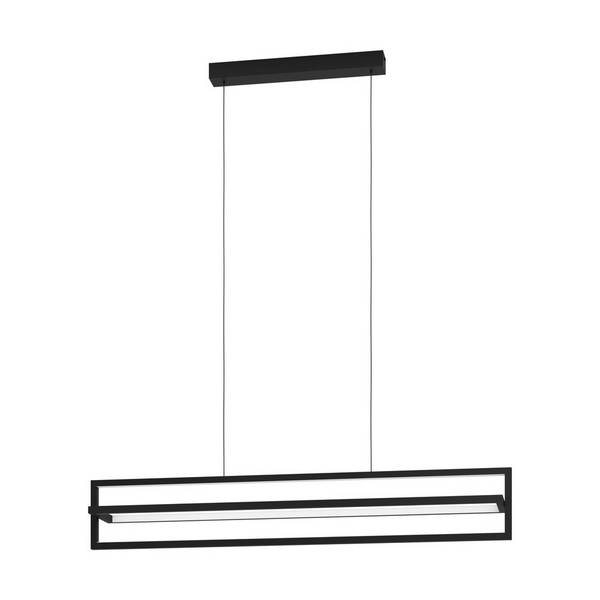Eglo Pendelleuchte Siberia Stahl Schwarz 34W 4500lm - 830-865 Abstimmbares Weiß | IP20 - Dimmbar