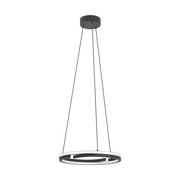 Eglo Pendelleuchte Mezzomonte Aluminium Stahl Schwarz 20W 1600lm - 827-865 Abstimmbares Weiß | IP