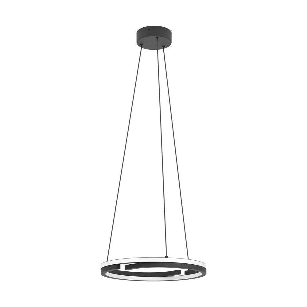 Eglo Pendelleuchte Mezzomonte Aluminium Stahl Schwarz 20W 1600lm - 827-865 Abstimmbares Weiß | IP-0