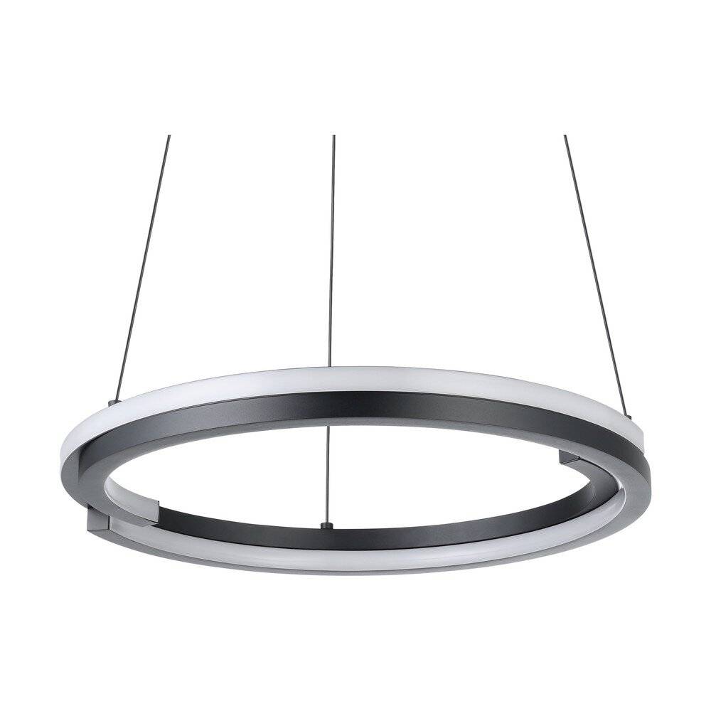 Preisbild für Eglo Pendelleuchte Mezzomonte Aluminium Stahl Schwarz 20W 1600lm - 827-865 Abstimmbares Weiß | IP