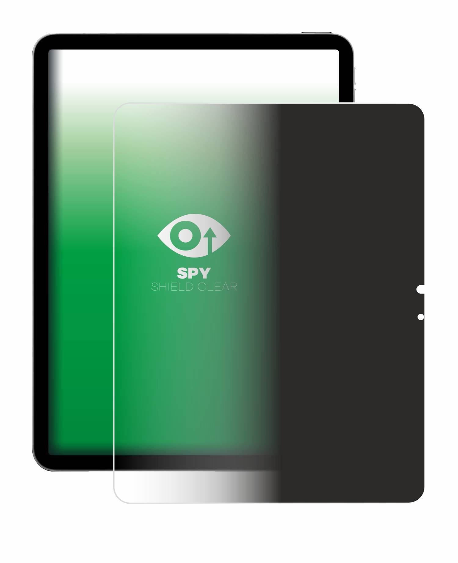 upscreen Blickschutzfolie für Apple iPad Air 13" M4 2026 (Hochformat) Anti-Spy Privacy Blaulichtschutz Sichtschutzfolie-4