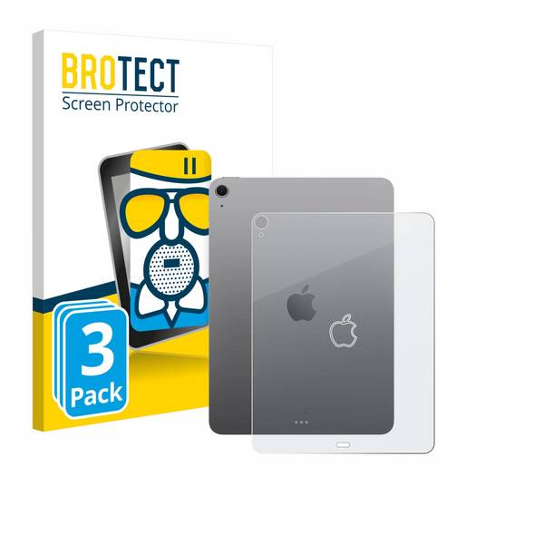 3x BROTECT Entspiegelungs Schutzglas für Apple iPad Air 13" M4 2026 (Rückseite) Schutzfolie Panzer Folie Glas matt