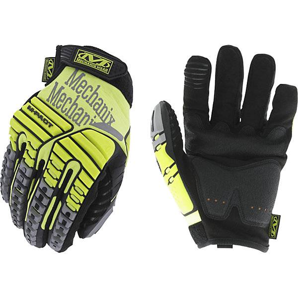 Arbeitshandschuhe Hi-Viz M-Pact 1 Paar gelb/schwarz Größe XXL ab 2 Paar. EMZ Elektro Marketing Zentrale GmbH-2