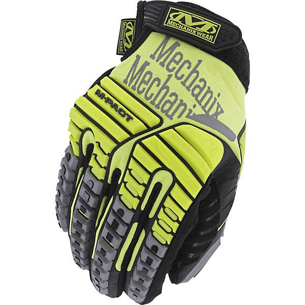 Arbeitshandschuhe Hi-Viz M-Pact 1 Paar gelb/schwarz Größe XXL ab 2 Paar. EMZ Elektro Marketing Zentrale GmbH-0