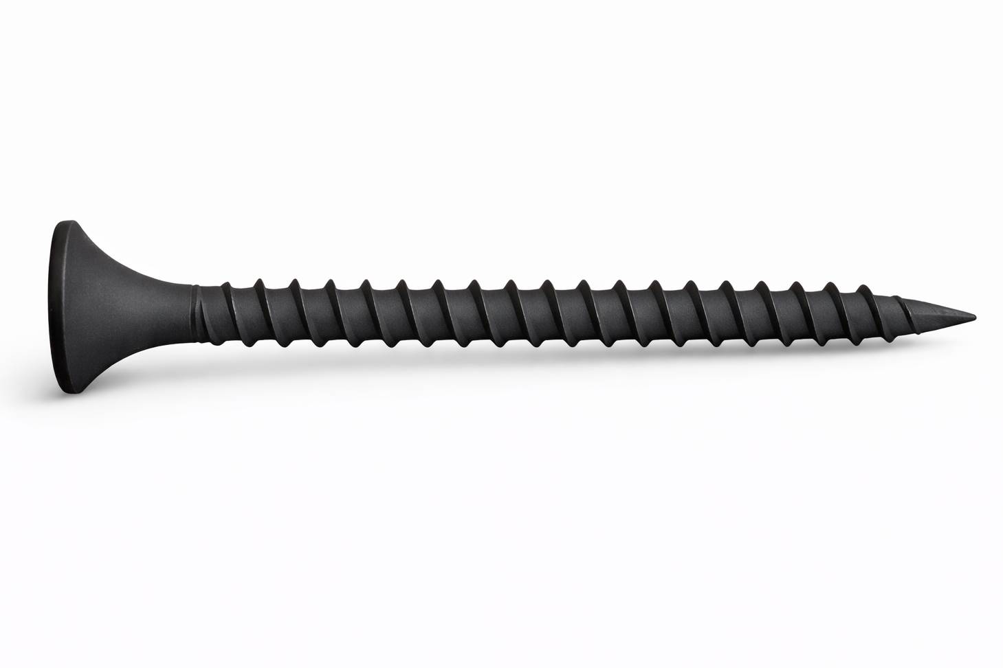 Schnellbauschraube phosphatiert Grobgewinde Nadelspitze Trompetenkopf PH 4,2x65 mm - 100 Stück-0