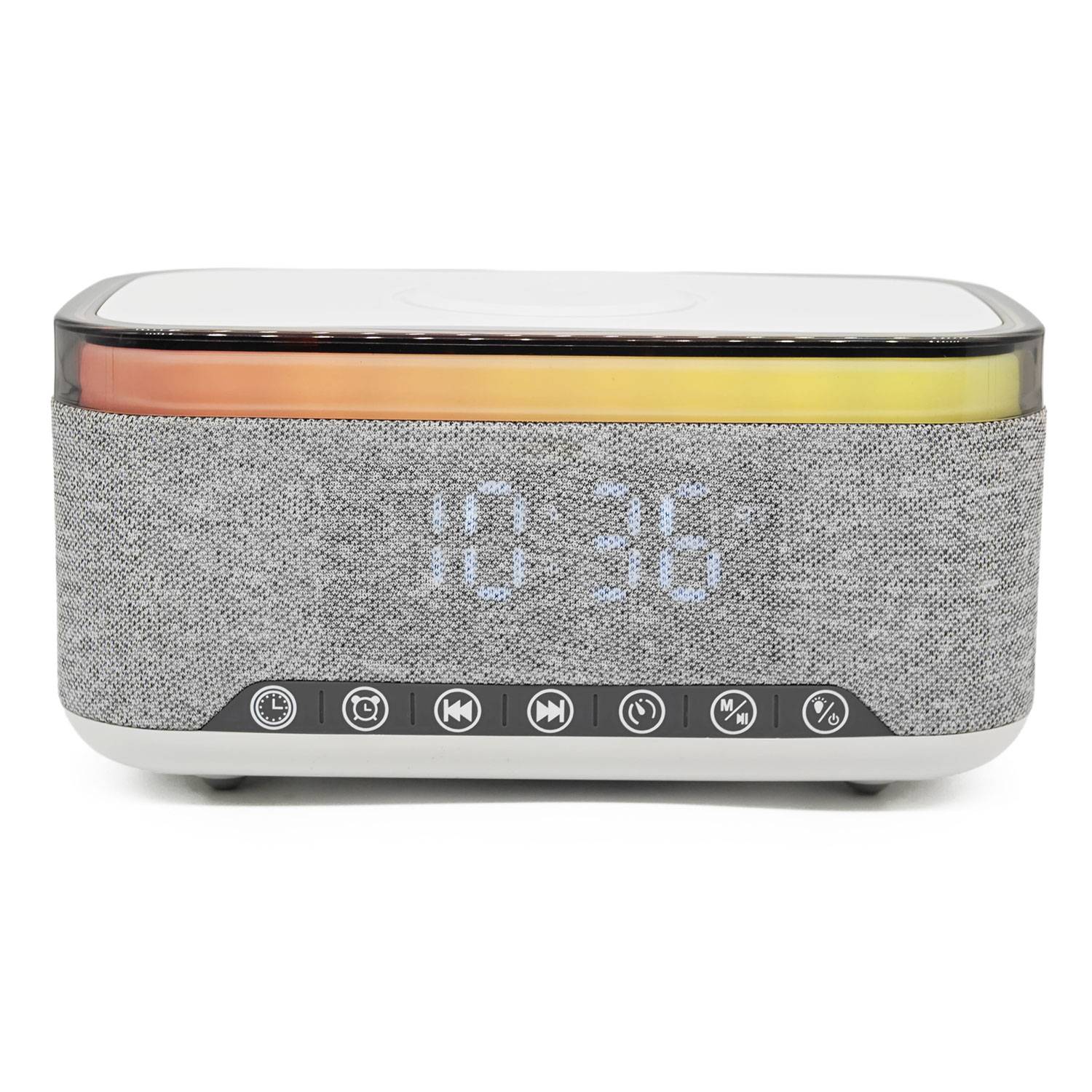 Denver CRQ-225 Radio Clock Gray-1