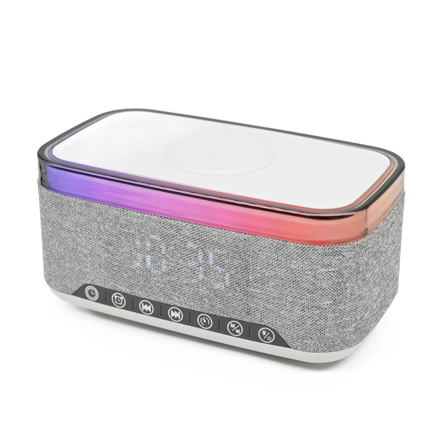 Denver CRQ-225 Radio Clock Gray-3