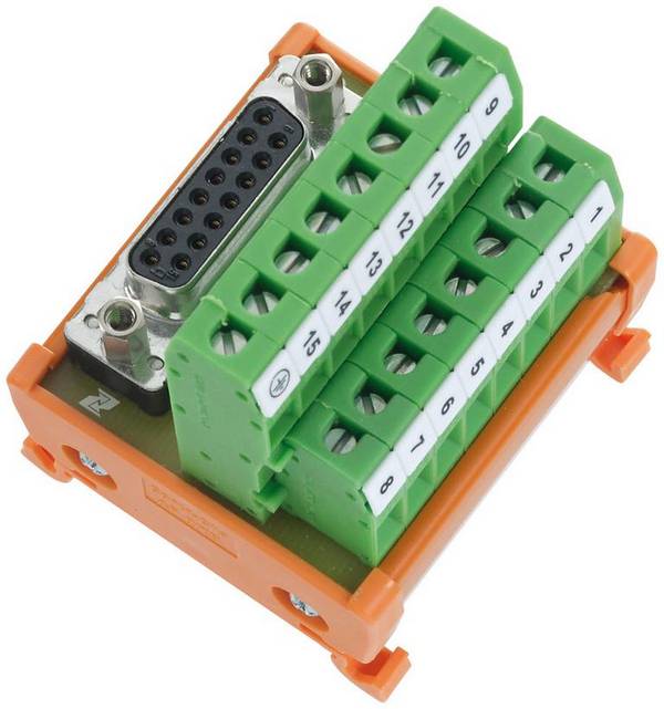 CONTA-CLIP SD-B9C, Übergabemodul für D-SUB, SKU: 15294.2
