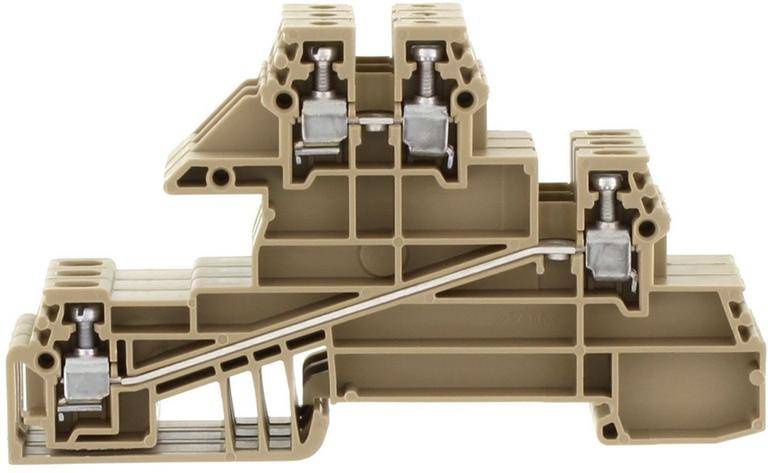 CONTA-CLIP DLIS 2,5 B-6L BG, Dreileiter-Installationsklemme, SKU: 2717.2
