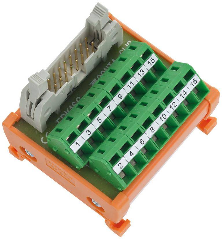CONTA-CLIP FBK 40CZ, Übergabemodul für Flachbandkabel, SKU: 15285.2-0
