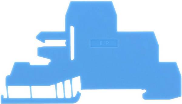 CONTA-CLIP HP DLIS BU, Halteplatte, Breite: 1,5 mm, Farbe: Blau, SKU: 2890.5