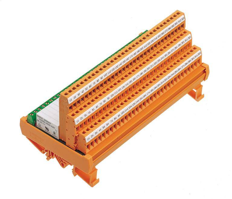 CONTA-CLIP RIMXD8/1W/24V-, Mehrfach-Relaismodul, Schraubanschluss, SKU: 15010.2