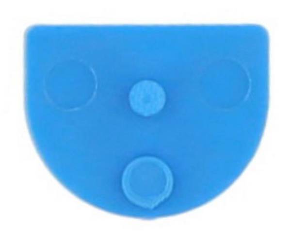 CONTA-CLIP MP-SVBA BU, Markierungsplatte, Farbe: Blau, SKU: 27205.5