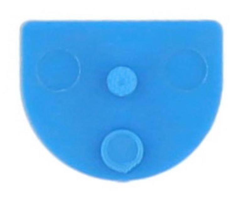 CONTA-CLIP MP-SVBA BU, Markierungsplatte, Farbe: Blau, SKU: 27205.5-0