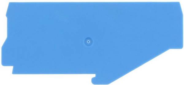 CONTA-CLIP FAPI 6-10/3A BU, Abschlussplatte, Breite: 1,5 mm, Farbe: Blau