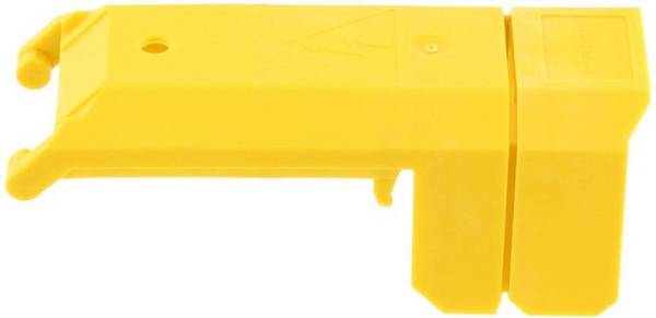 CONTA-CLIP ADH 70 YE, Abdeckprofil, Länge: 86,8 mm, Breite: 31,9 mm, Farbe: Gelb