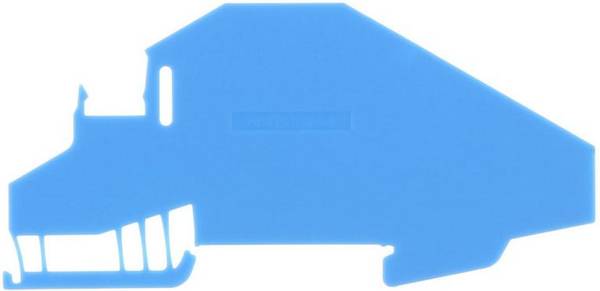 CONTA-CLIP HP FDLIS 10x3 BU, Halteplatte Sammelschiene, Breite: 1,5 mm