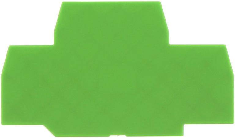 CONTA-CLIP FAPD 2,5 GN, Abschlussplatte, Breite: 1,5 mm, Farbe: Grün