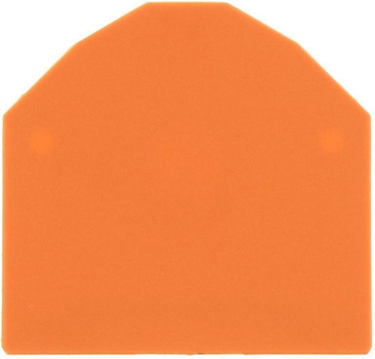 CONTA-CLIP AP 16 OG, Abschlussplatte, Breite: 1,5 mm, Farbe: Orange, SKU: 2104.3-0