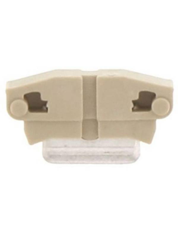 CONTA-CLIP MT-FIX BG, Durchgangsverbinder, Länge: 18 mm, Breite: 4,4 mm