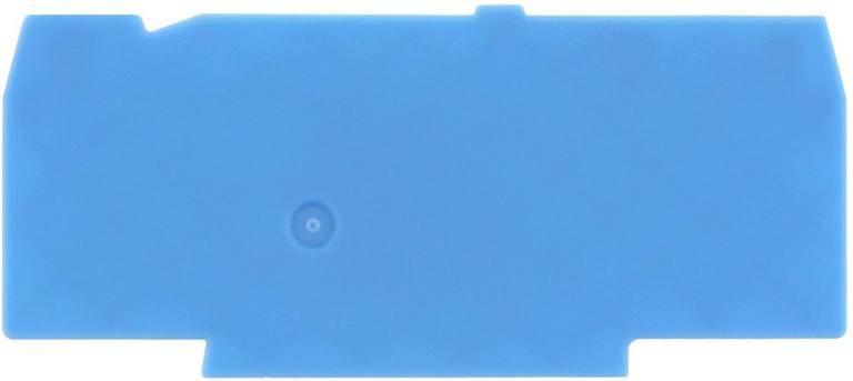 CONTA-CLIP FAPT 2,5/3A BU, Abschlussplatte, Breite: 1,5 mm, Farbe: Blau-0