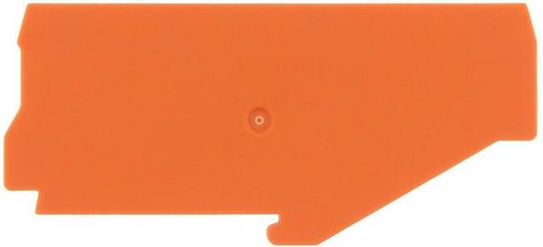 CONTA-CLIP FAPI 6-10/3A OG, Abschlussplatte, Breite: 1,5 mm, Farbe: Orange