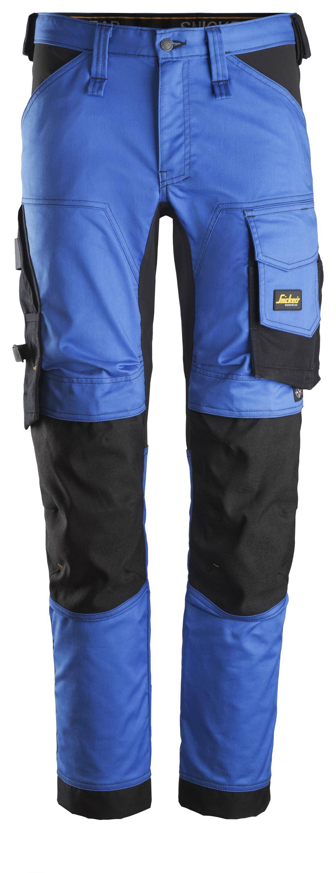 AllroundWork, Stretchhose | Gr. 92 | True Blue/Black-0