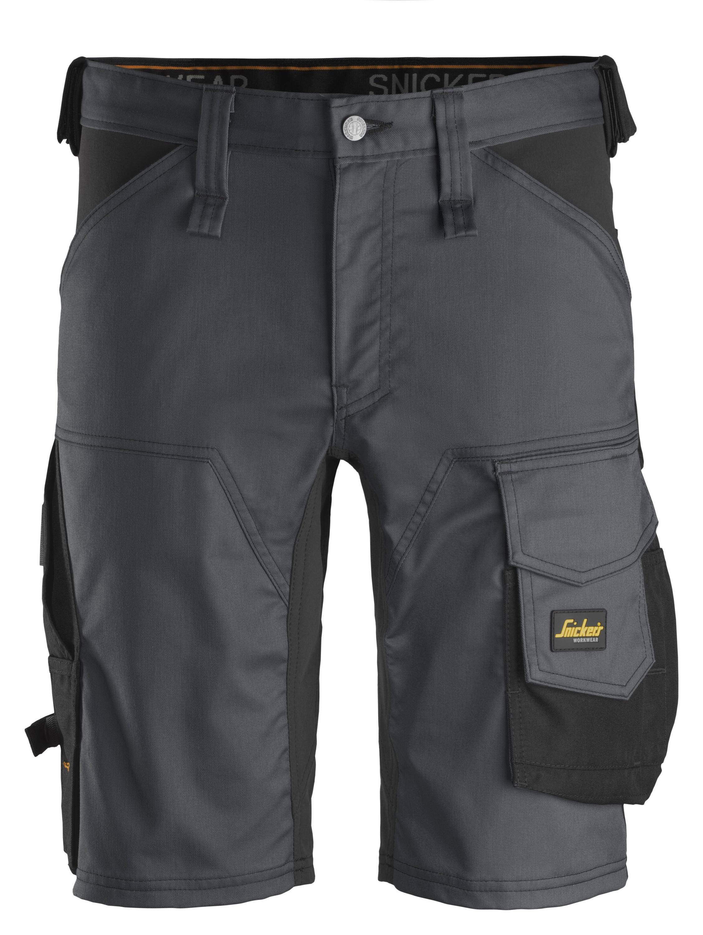 AllroundWork, Stretch Shorts - Gr. 48 - Steel Grey - Black (1)-0
