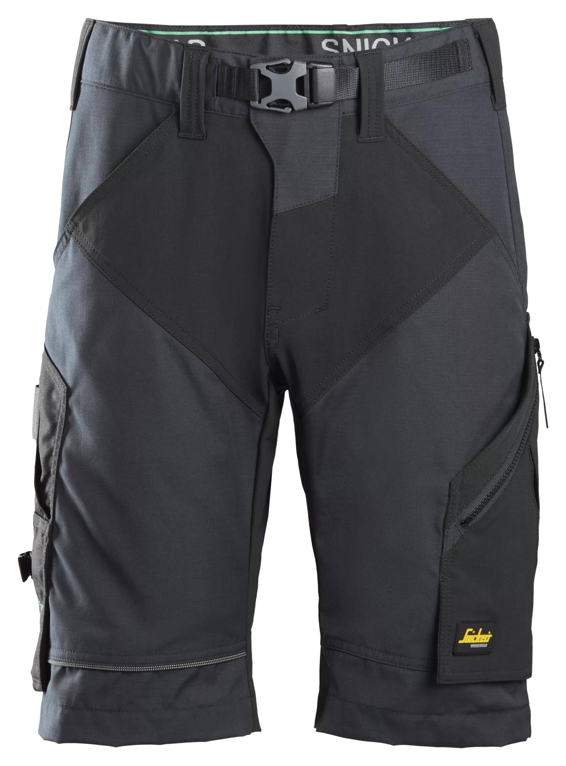Arbeitsshorts+ - Gr. 62 - Steel Grey/Black-0