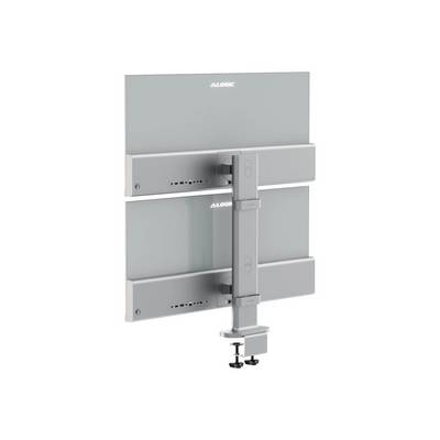 Elevate Dual Vertical Monitor Stand Silver-0