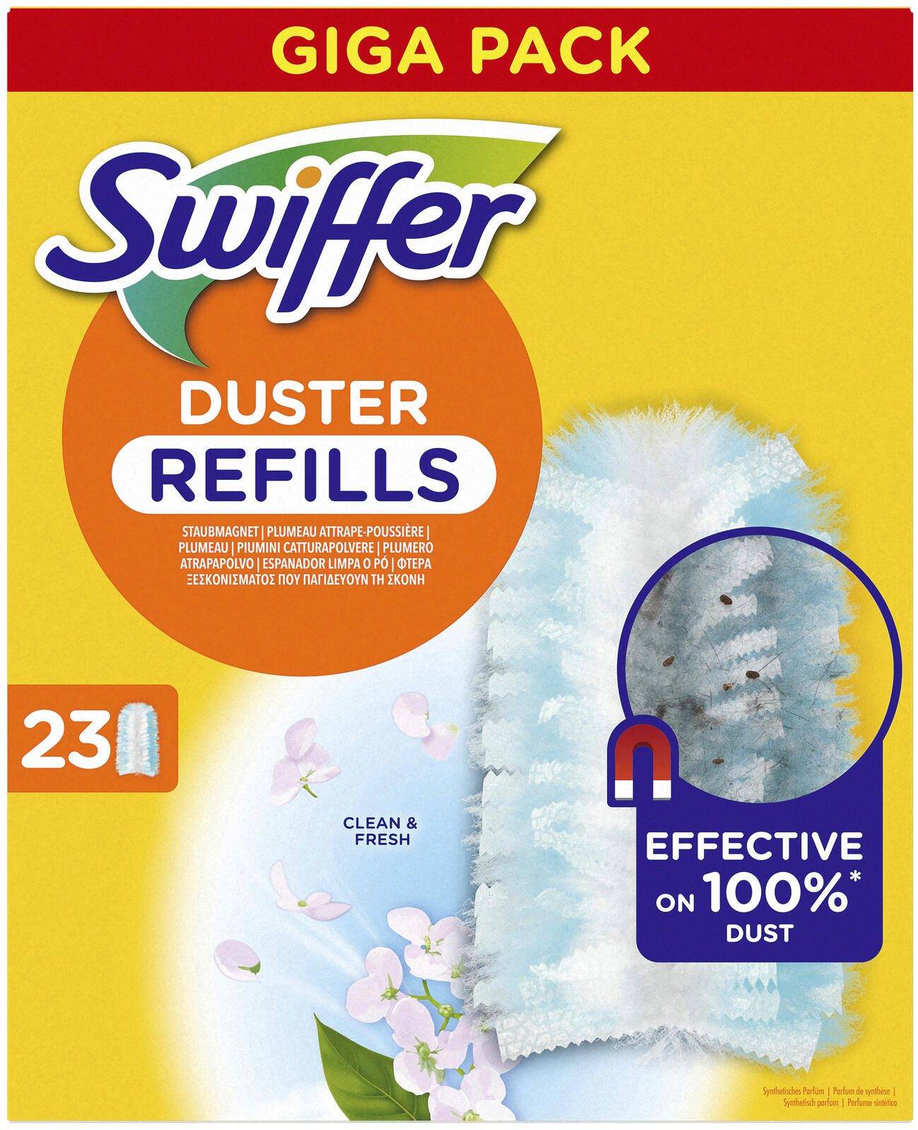 Swiffer DUSTER REFILLS GIGA PACK - 23 Staubfangtücher 8700216711135-0
