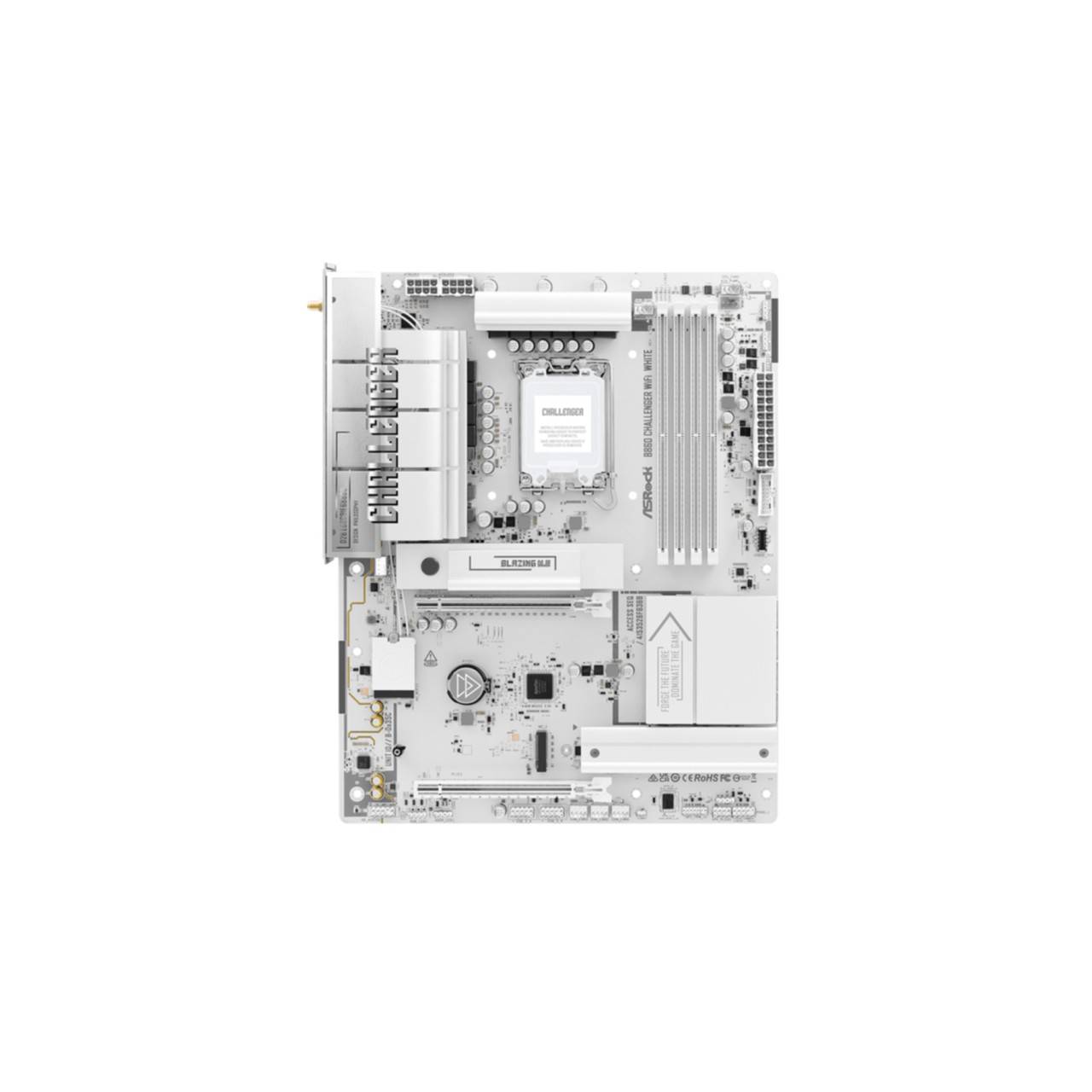 B860 Challenger WiFi White - Motherboard - ATX - LGA1851 Sockel - B860 Chipsatz-1