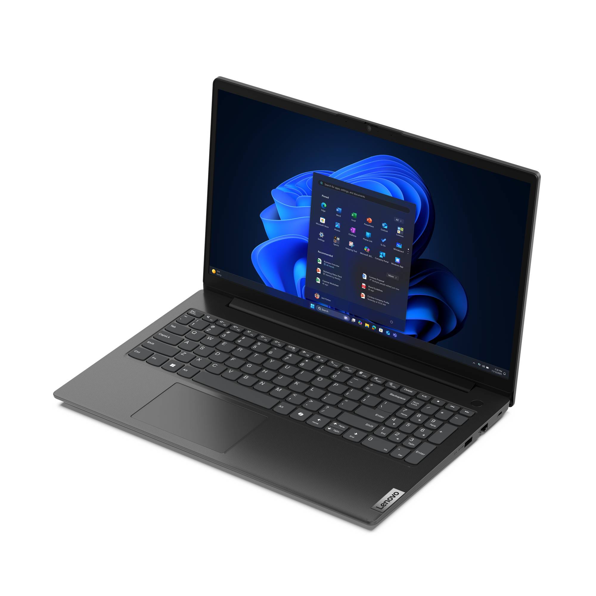 Lenovo V15 G6 ARP 83UU - AMD Ryzen 5 150 / 3.3 GHz - Win 11 Pro - Radeon 660M - 8 GB RAM - 256 GB SSD NVMe - 39.6 cm (15-2