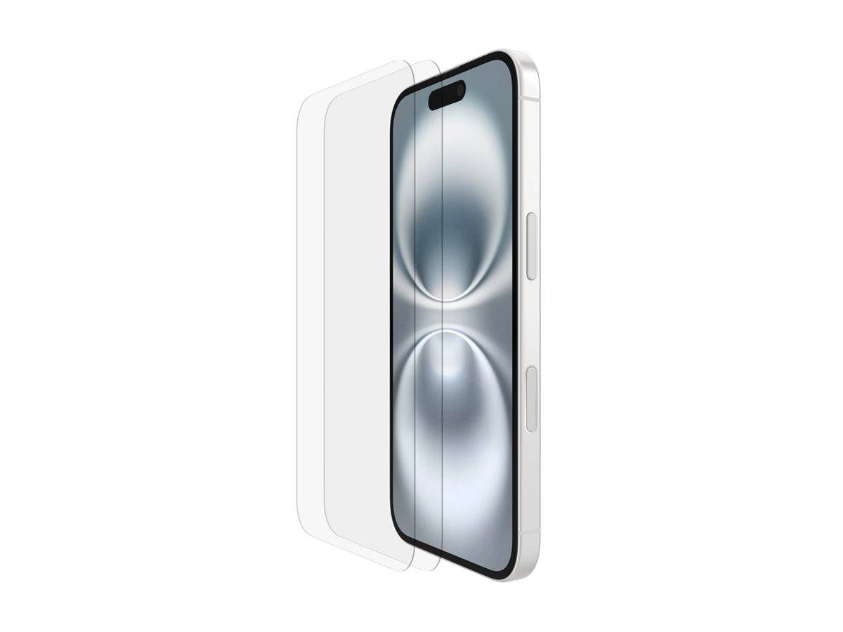 BELKIN - 2x1 ScreenForce Temp.Gl. Displays. iPhone 16/15 OVA143zz-1